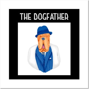 The Dogfather Neapolitan Mastiff Posters and Art